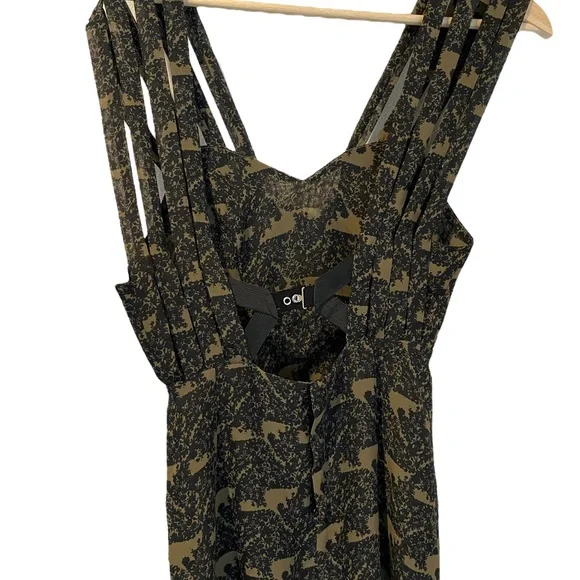 Black and Green Mini Cocktail Dress Size XS - Picture 6 of 6